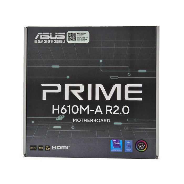 Asus Prime H610M-A R2.0 Micro ATX DDR5 Asus Prime H610M-A R2.0 Micro ATX DDR5